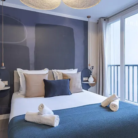 The Blue On Champs Elysees Avenue *